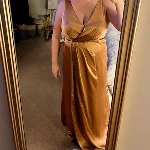 Revelry Satin Bridesmaid Dress